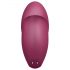 Satisfyer Tap & Climax 1 - 2in1 vibrator en clit stimulator (rood)