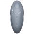 Satisfyer Tap & Climax 1 - 2in1 vibrator en clitoris stimulator (grijs)