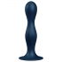 Satisfyer Double Ball-R - gewogen dildo (donkerblauw)