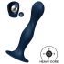 Satisfyer Double Ball-R - gewogen dildo (donkerblauw)