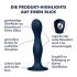 Satisfyer Double Ball-R - gewogen dildo (donkerblauw)