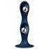 Satisfyer Double Ball-R - gewogen dildo (donkerblauw)