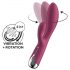 Satisfyer Spinning Rabbit 1 - draaiende clitoris vibrator (rood)