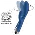 Satisfyer Spinning Rabbit 1 - draaiende clitorisstimulator (blauw)