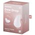 Satisfyer Dew Drop - oplaadbare, waterdichte clitorisstimulator (wit)