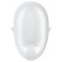 Satisfyer Cutie Ghost - Oplaadbare luchtdruk clitorisstimulator (wit)