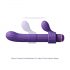 Magische Stok - vibrator met verwisselbare clitorisarm (paars)