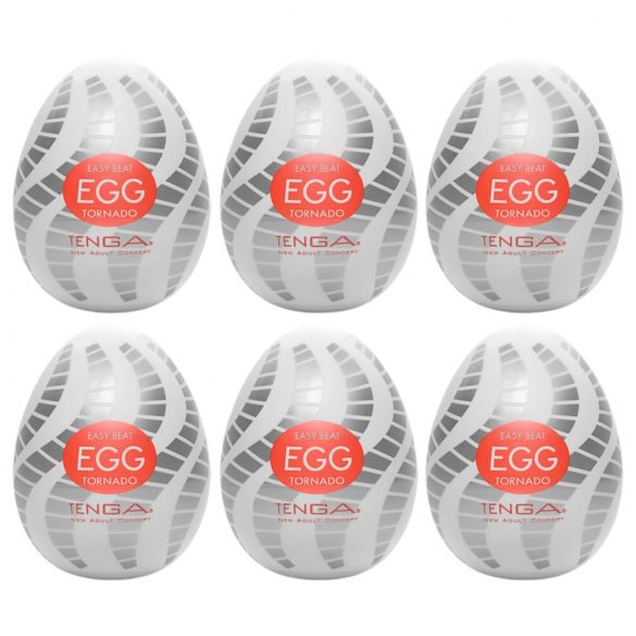 TENGA Egg Tornado - Masturbeer-ei (6 stuks)