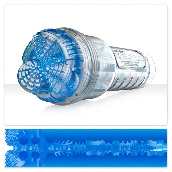 Fleshlight Turbo Core - krachtige zuiger voor ultiem genot (blauw)