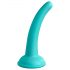 Dillio Curious Five - siliconen dildo (15cm) - turquoise