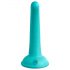 Dillio Curious Five - siliconen dildo (15cm) - turquoise