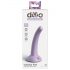 Dillio Curious Five - siliconen dildo met zuignap (15cm) - paars