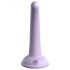 Dillio Curious Five - siliconen dildo met zuignap (15cm) - paars