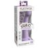 Dillio Secret Explorer - zuignap dildo met eikel (17cm) - paars