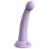 Dillio Secret Explorer - zuignap dildo met eikel (17cm) - paars