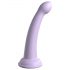 Dillio Secret Explorer - zuignap dildo met eikel (17cm) - paars