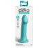 Dillio Big Hero - zuignap dildo (17 cm) - turkoois