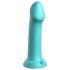 Dillio Big Hero - zuignap dildo (17 cm) - turkoois