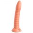 Dillio Wild Thing - geribbeld dildo (19cm) - oranje