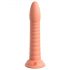 Dillio Wild Thing - geribbeld dildo (19cm) - oranje