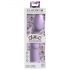 Dillio Super Eight - zuignap siliconen dildo (21cm) - paars