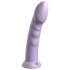 Dillio Super Eight - zuignap siliconen dildo (21cm) - paars