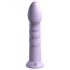 Dillio Super Eight - zuignap siliconen dildo (21cm) - paars