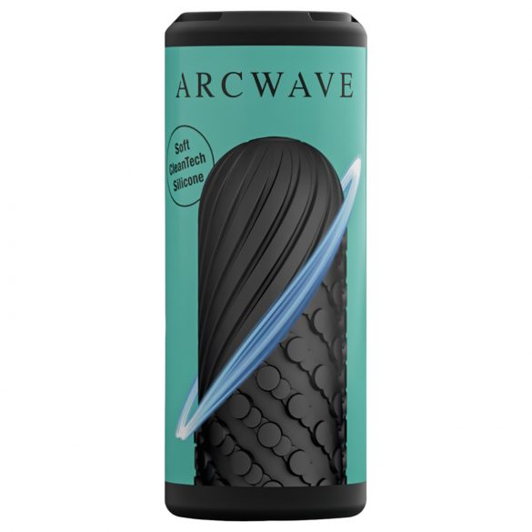 Arcwave Ghost - omkeerbare zwarte pocketmasturbator