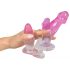 Crystal Clear - Anale Trainer Set - 3 stuks (transparant-roze)