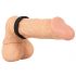 You2Toys 4in1 - penis en balzak ring set - 2 delig (natuurlijk-zwart)