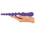 You2Toys - Flexibele anaal dildo met bolletjes (paars)