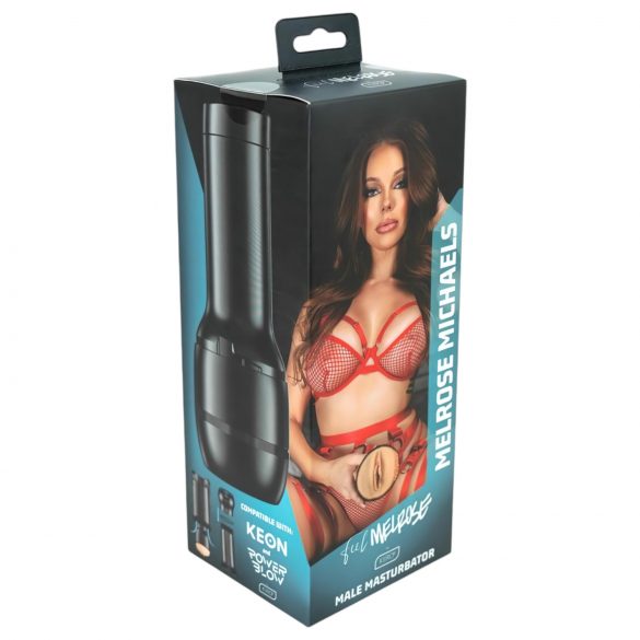 Kiiroo MelRose Michaels - realist. kunstvagina - PowerBlow compatibel (naturel)