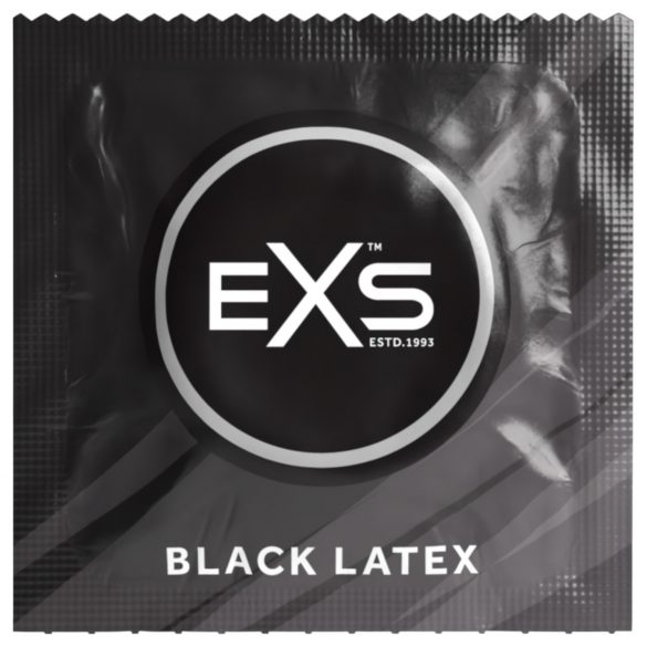 EXS Black - Zwarte latex condooms (12 stuks)