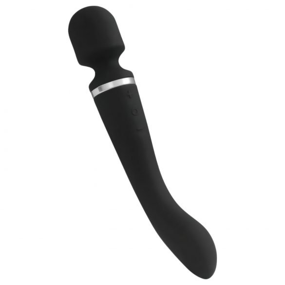 Lonely Lodi - oplaadbare 2in1 massage vibrator (zwart)