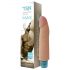 Lonely Max - levensechte vibrator (17cm) - natuur