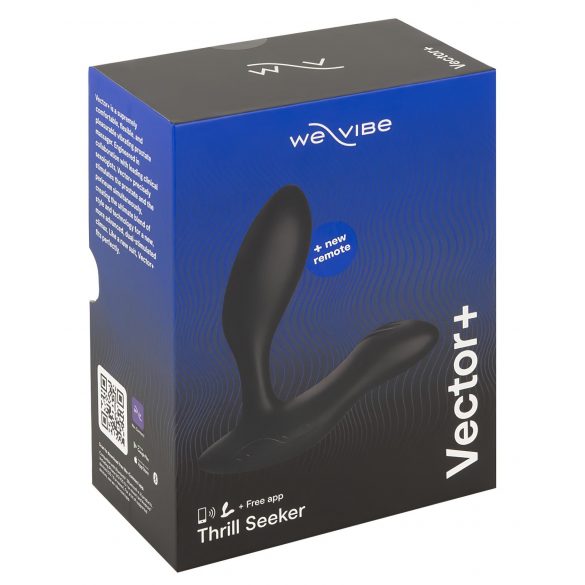 We-Vibe Vector+ - slimme, oplaadbare anale vibrator (zwart)