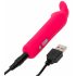 Happyrabbit Bullet - oplaadbare, konijnvormige vibrator (roze)