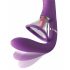 Fantasy For Her - 4-motorige G-spot vibrator en clitorisstimulator (paars)