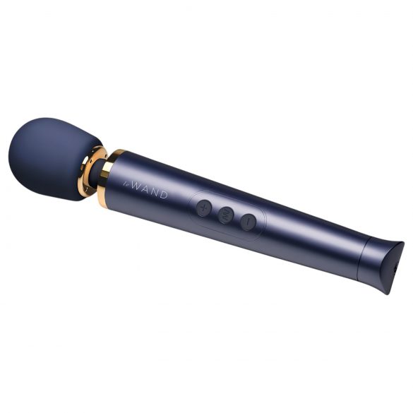 Le Wand Petite - exclusieve, draadloze massagetrillervibrator (blauw)