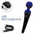 PalmPower oplaadbare vibrator - blauw plezier