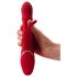 You2Toys Rabbit - rood bewegende ring vibrator