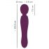 You2Toys Grande - oplaadbare massage vibrator (rood)