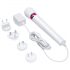 Le Wand Petite Vibrator - krachtige plugin massager (wit)