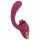 Javida - Tong & Vibrator 2in1 (rood)