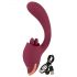 Javida - Tong & Vibrator 2in1 (rood)