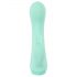 Cuties Mini 4 - oplaadbare, waterdichte konijnvormige vibrator (groen)