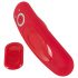 Smile - draadloze vibratie-slip (rood)