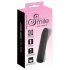 Smile - oplaadbare, waterdichte minivibrator (zwart)