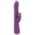 Javida - Paarse duwende vibrator met clitorisarm