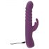 Javida - Paarse duwende vibrator met clitorisarm